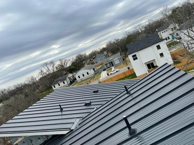 Standing seam metal roof panels with vents for Skylight Repair in Middleburg